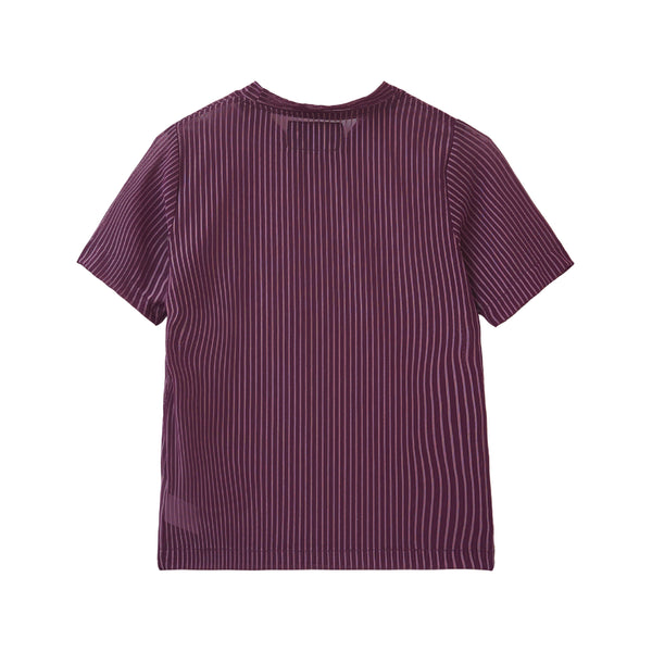 Striped Mesh - Purple