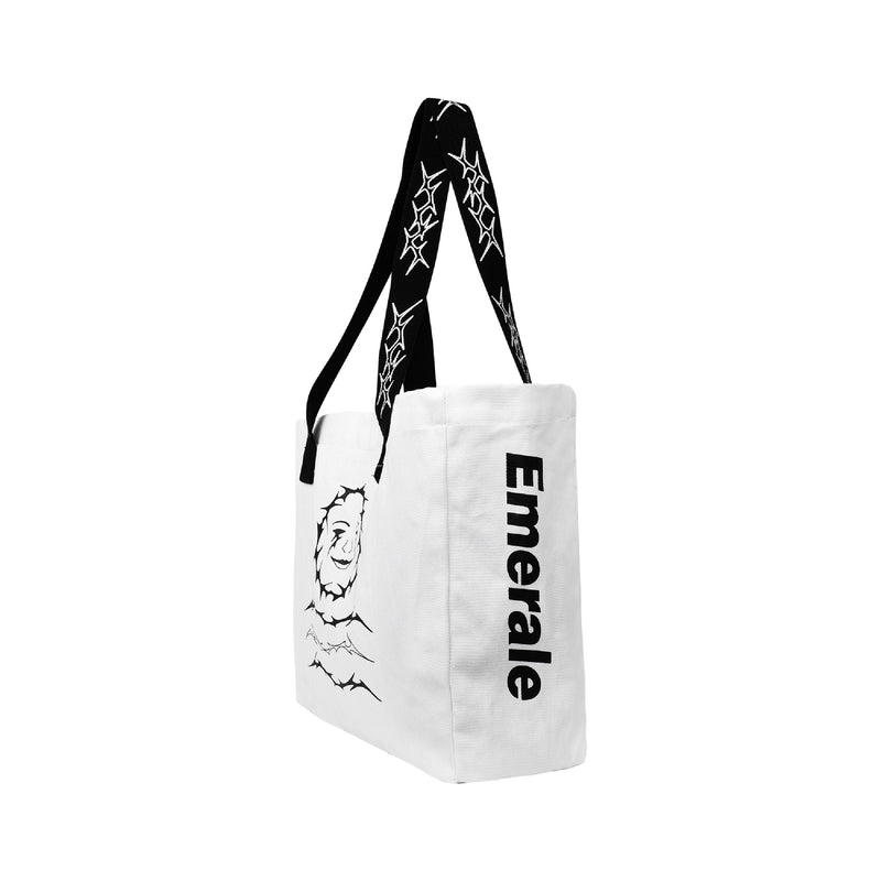 Emerale + Steve Marlon Totebag - White