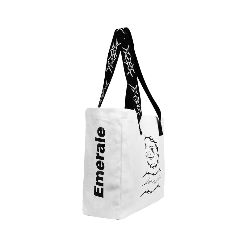 Emerale + Steve Marlon Totebag - White