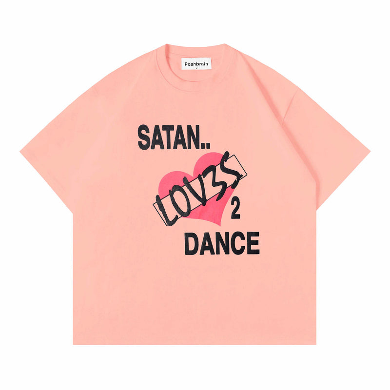 Satan T-shirt - Pink