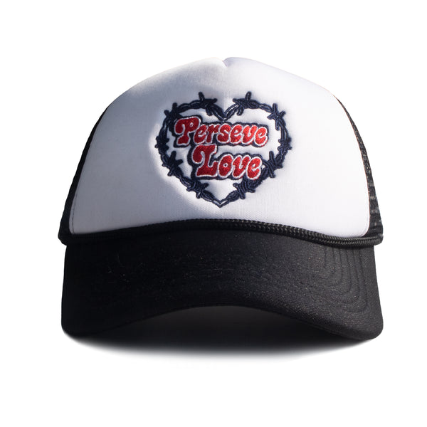 Perseve Love Truckerhat - Black