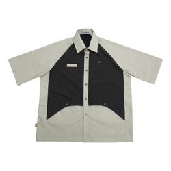 Stable Button Up - Eggshell