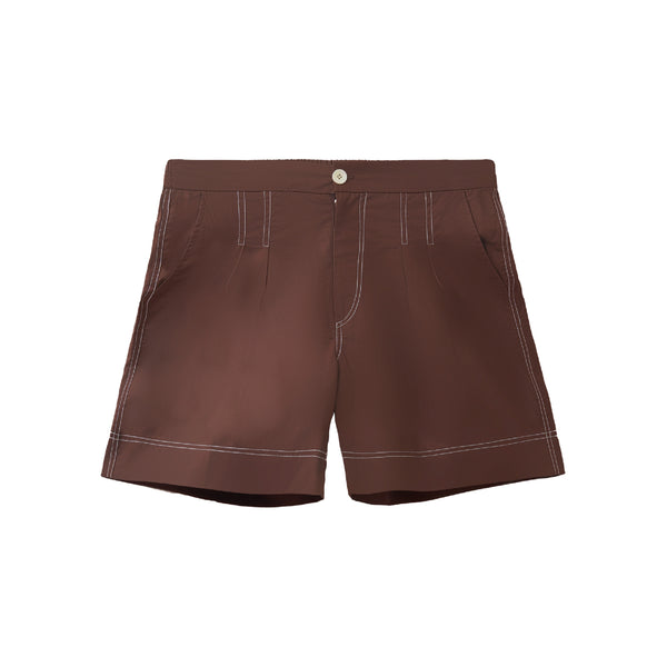 Twill Short - Brown