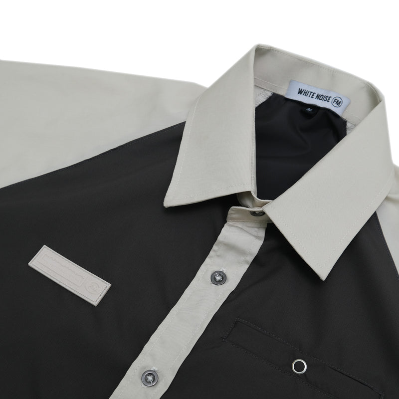 Stable Button Up - Eggshell