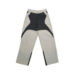 Grille Canvas Pants - Eggshell