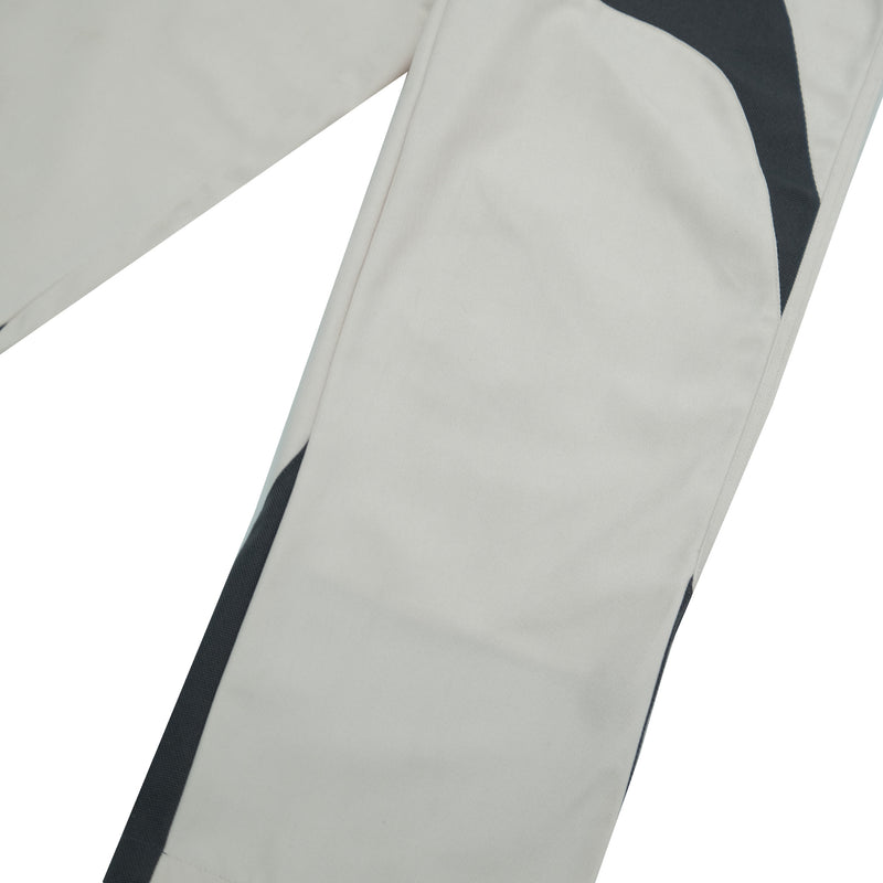 Grille Canvas Pants - Eggshell