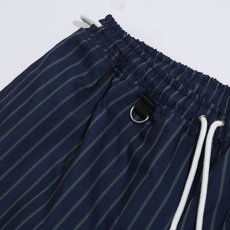 TC Stripes Shorts - Navy