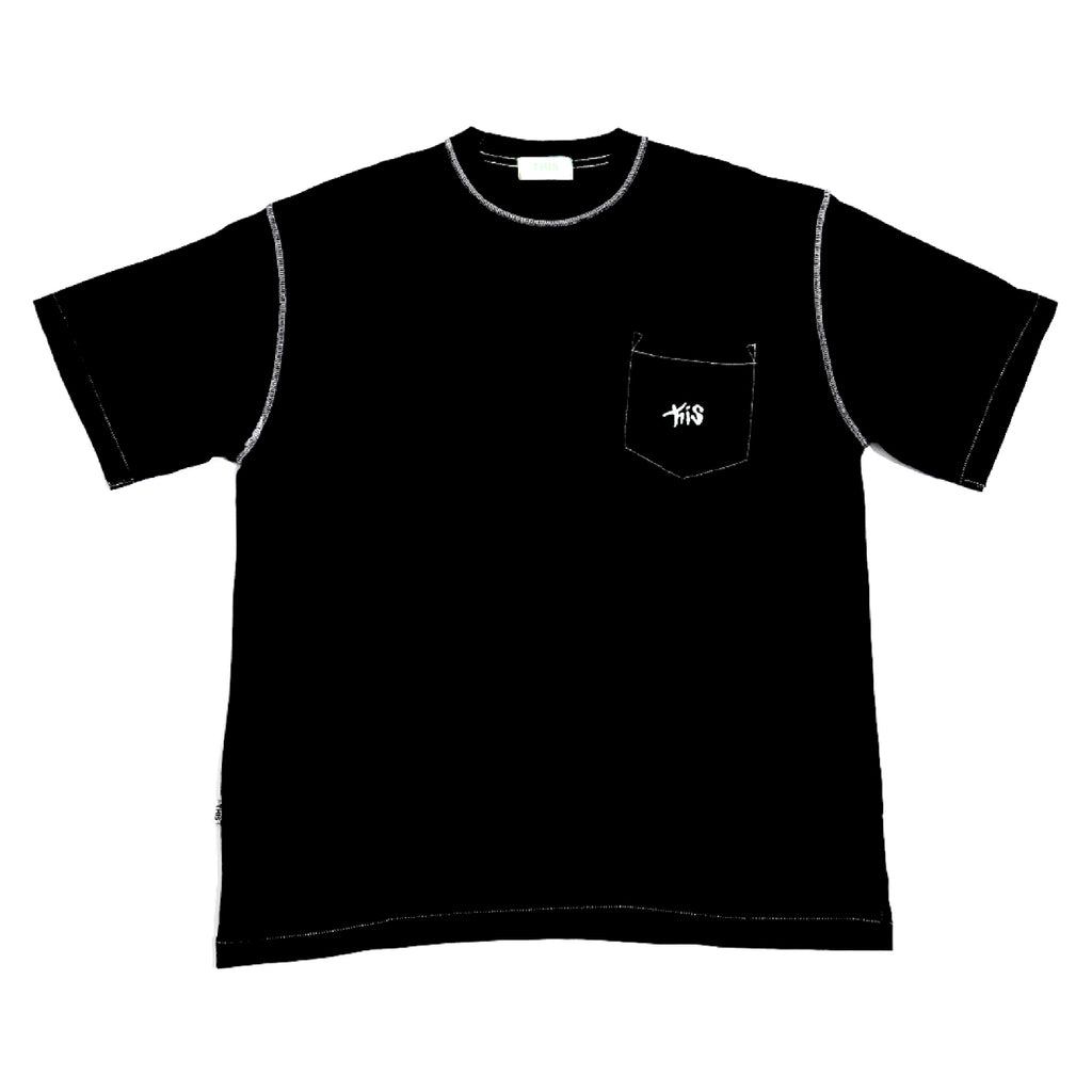 Logo Pocket T-shirt - Black – Orbis