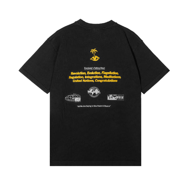 Peace Chance T-Shirt - Black