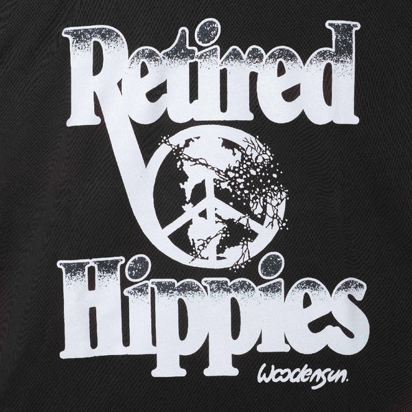Retired Hippies T-Shirt - Black