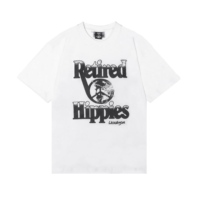 Retired Hippies T-Shirt - White