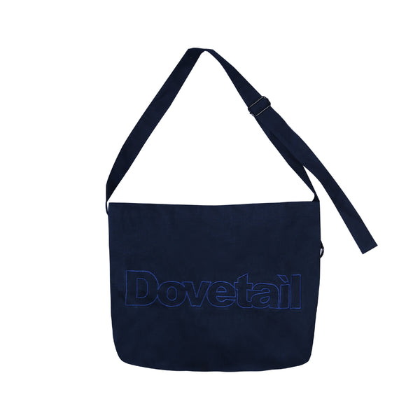 Logo Messenger Bag - Navy