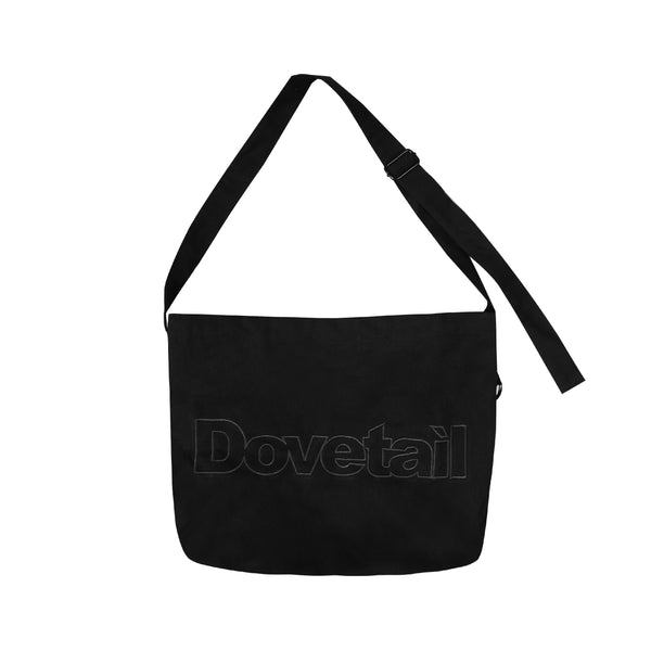 Logo Messenger Bag - Black