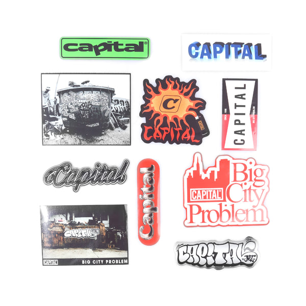 Capital City Problem - Sticker Pack
