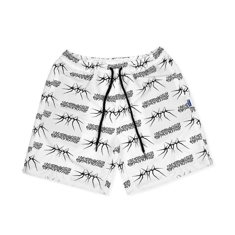 Emerale + Steve Marlon Water Short - White