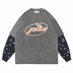 Ave Angel T-shirt LS - Washed