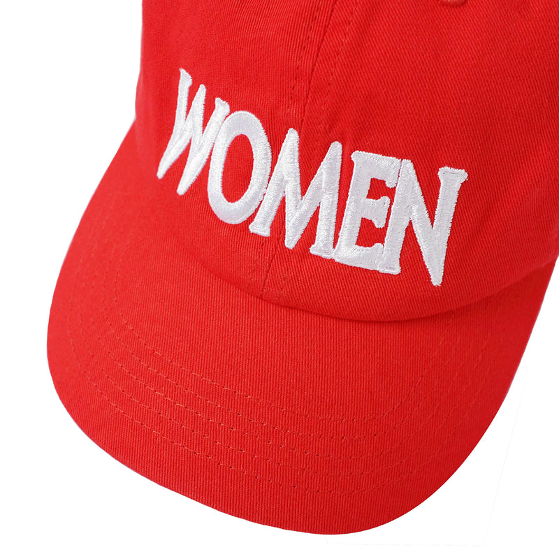 Women Polo Cap - Red