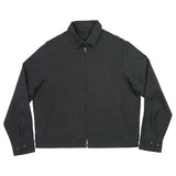 Classic Herringbone Work Jacket - Black