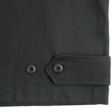 Classic Herringbone Work Jacket - Black