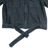 01 Biker Jacket - Dark Indigo Stone Wash