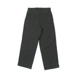 Basic Loose Herringbone Pants - Black