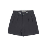 16" Zig Zag P Double Pleated Shorts - Navy