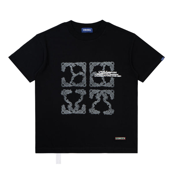 Cartouche T-Shirt - Black