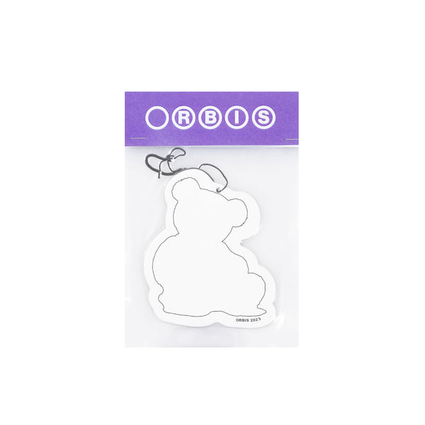 Bear Car Freshner - White