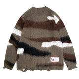 Desert Mohair Crewneck Sweater - Multi