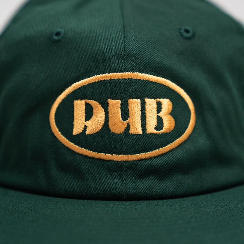 Dub 6 Panel Snapback Hat - Green FW`23