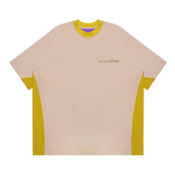 Rag Panel T-Shirt - Yellow Gold