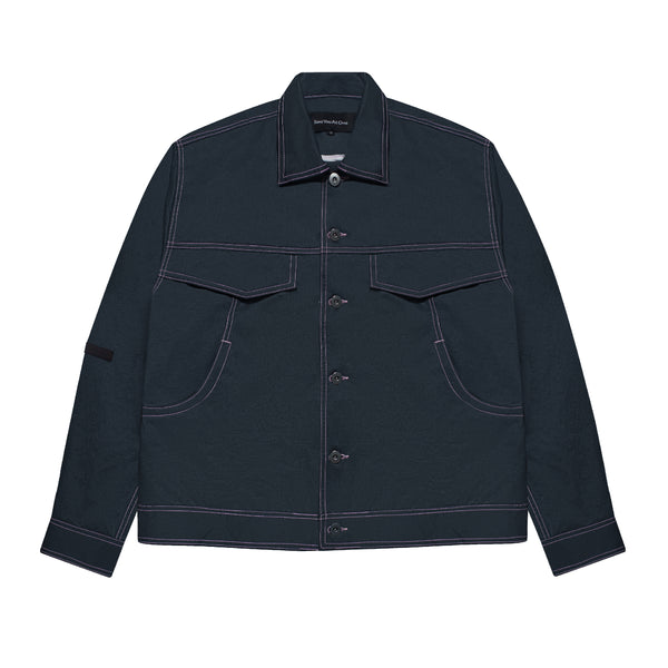 Manny Trucker Jacket - Blue