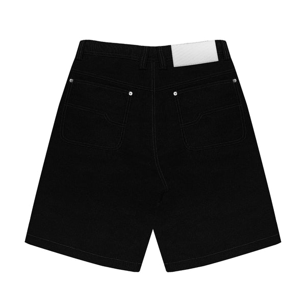 Double Lap Shorts - Black