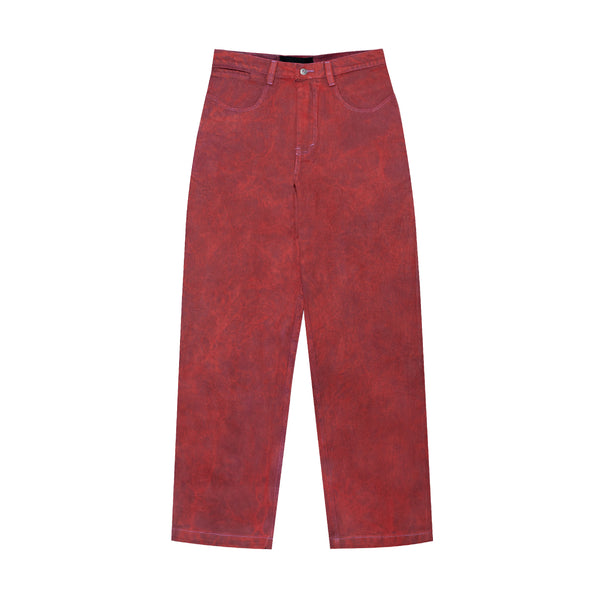 Molly Baggy Pants - Red