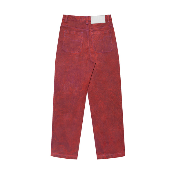 Molly Baggy Pants - Red