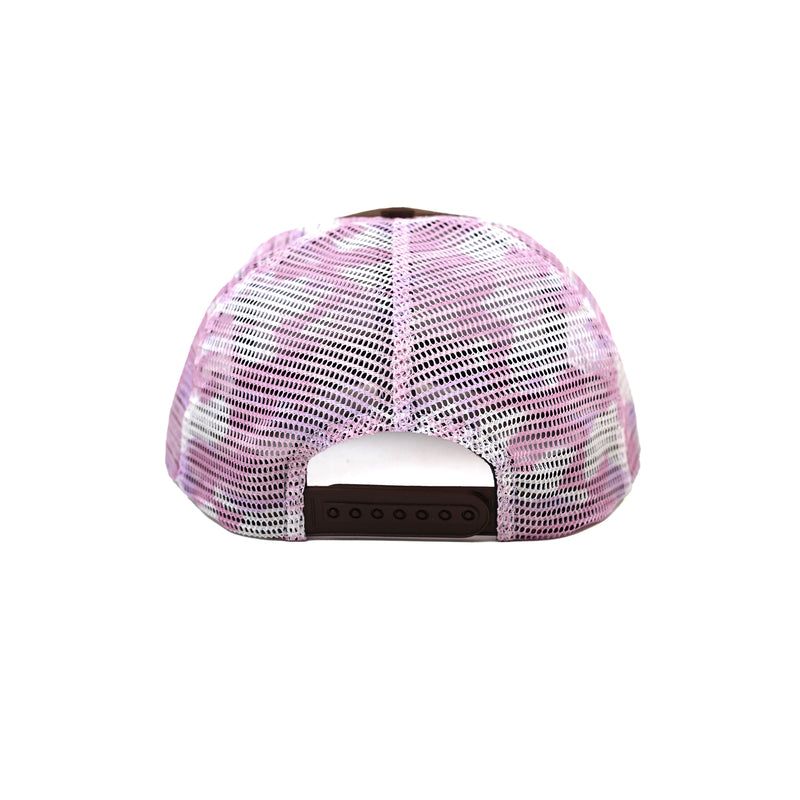 Dreamers Trucker Cap - Brown/Pink