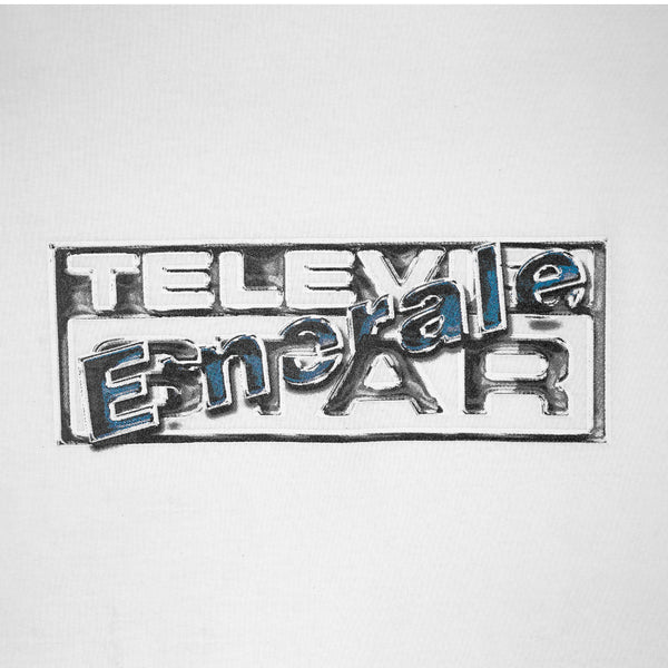 Emerale x Televisi Star Logo Box T-shirt - White
