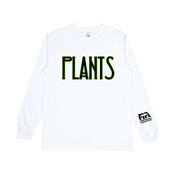 Plants LS T-shirt - White