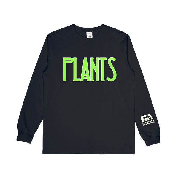 Plants LS T-shirt - Black
