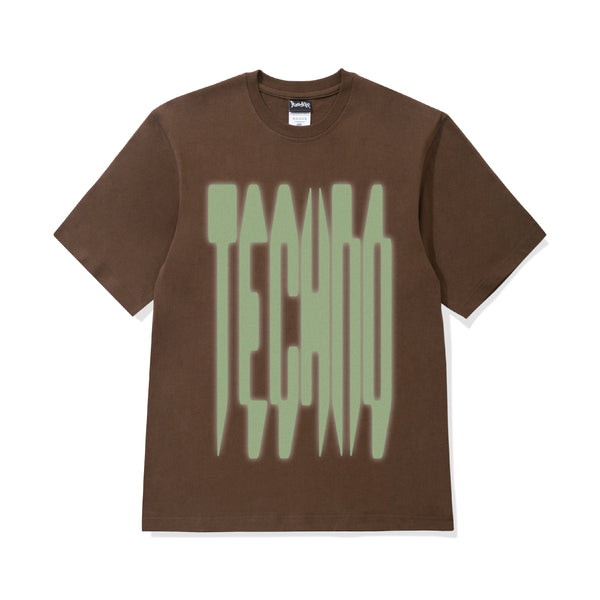 Techno T-shirt - Dark Brown