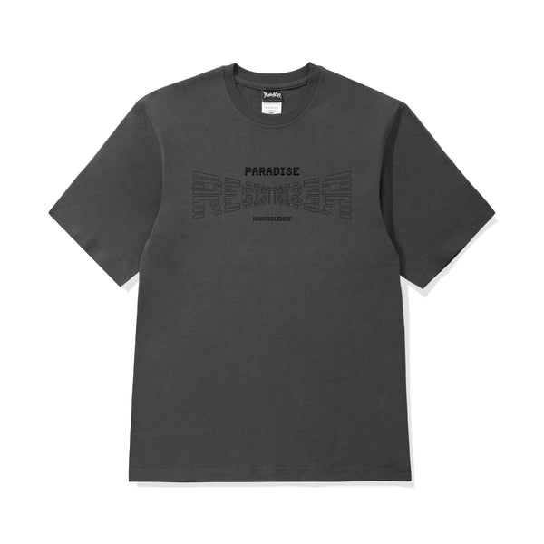 Resist T-shirt - Charcoal