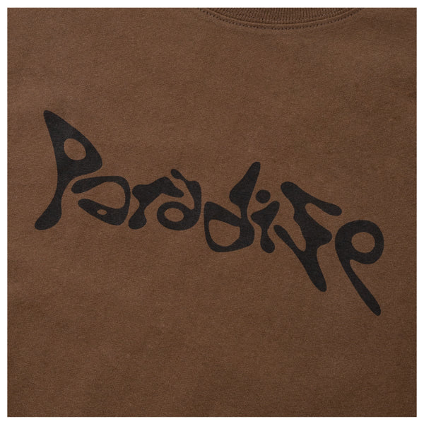 Paradise Logo T-shirt  - Dark Brown