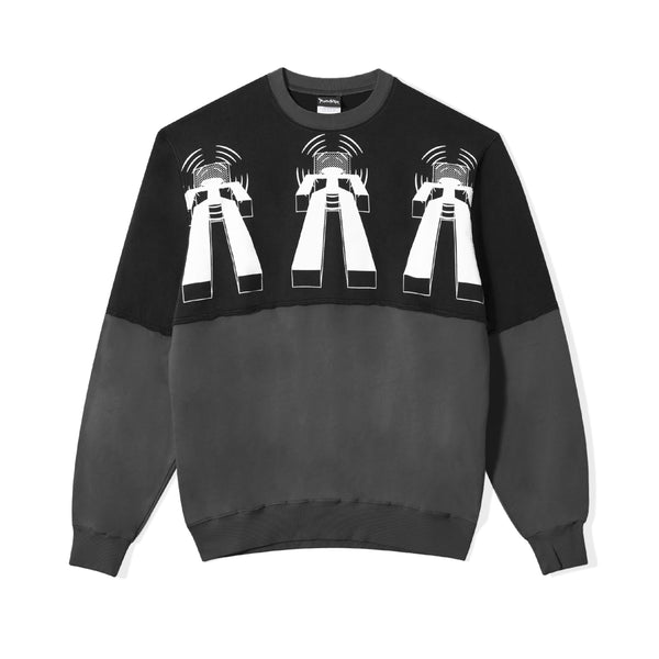 Figure Sweater - Black & Charcoal