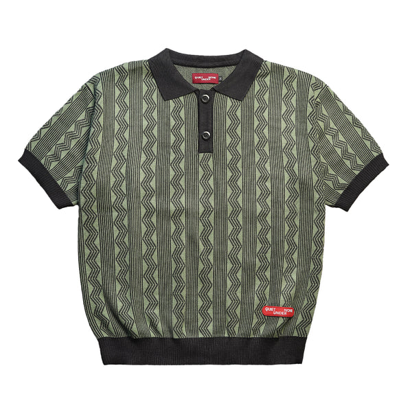 Zach Polo Knit - Green