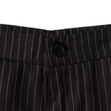 Stripe Short Pants - Black