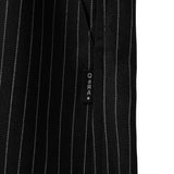 Stripe Short Pants - Black