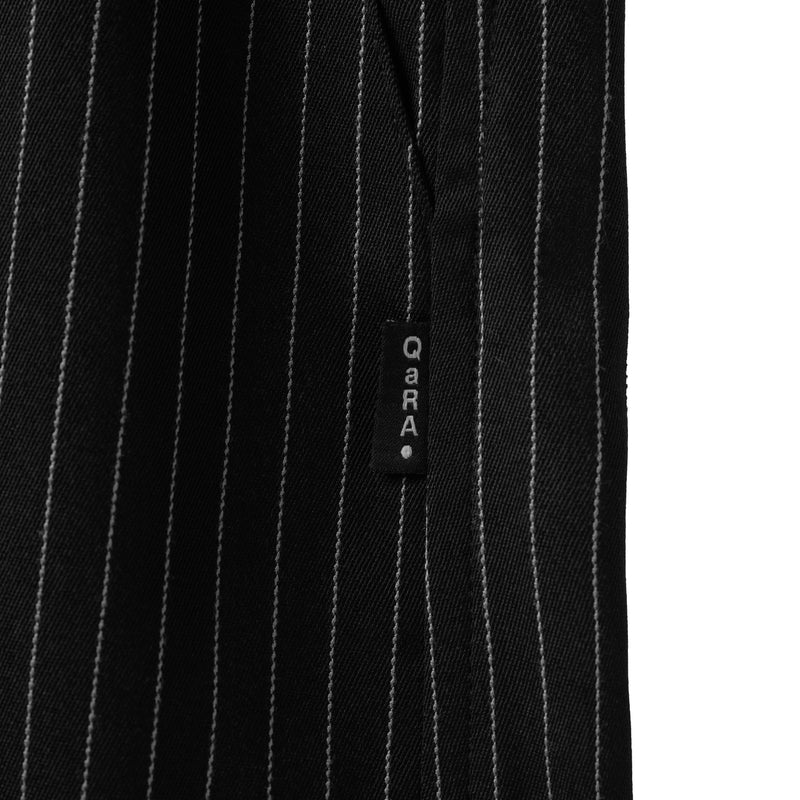 Stripe Short Pants - Black