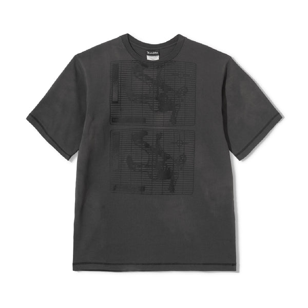 Float Tee – Charcoal Washed
