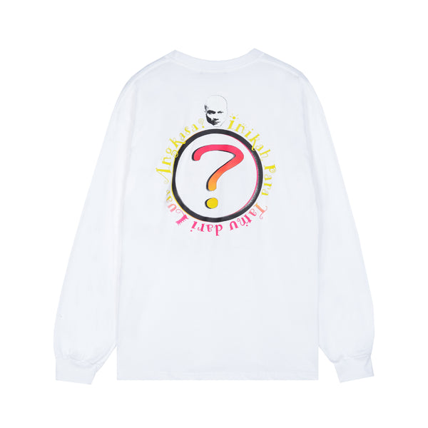 Piring Terbang LS T-shirt - White