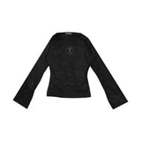 Eclipse Longsleeve Top - Black